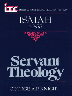 cover image of Isaiah 40-55